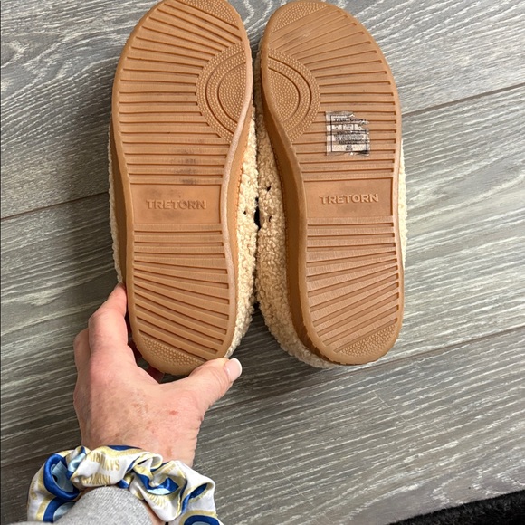 Tretorn Women's Tan Fleece Sneakers - Picture 4 of 4